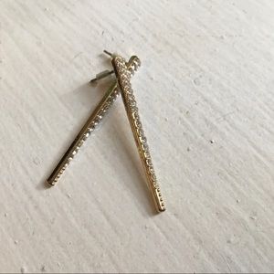 Golden Studded Earrings